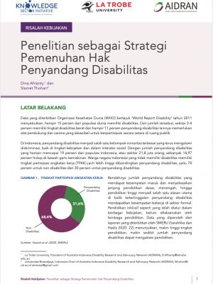 Research as a Strategy to Fulfill the Rights of Persons with Disabilities