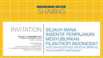 How Far Incentives Taxation Improve Philanthropy Indonesia?