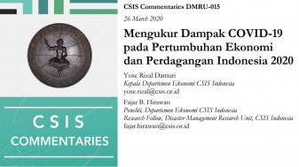 Mengukur Dampak COVID-19 pada Pertumbuhan Ekonomi dan Perdagangan Indonesia 2020