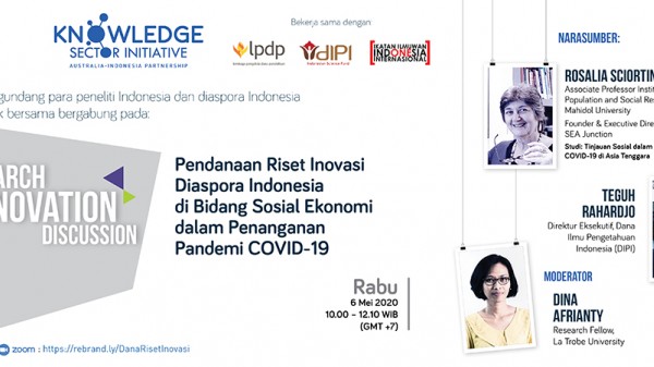 RISPRO KI Diaspora 2020, Kolaborasi Peneliti Indonesia-Diaspora Atasi Dampak Covid-19