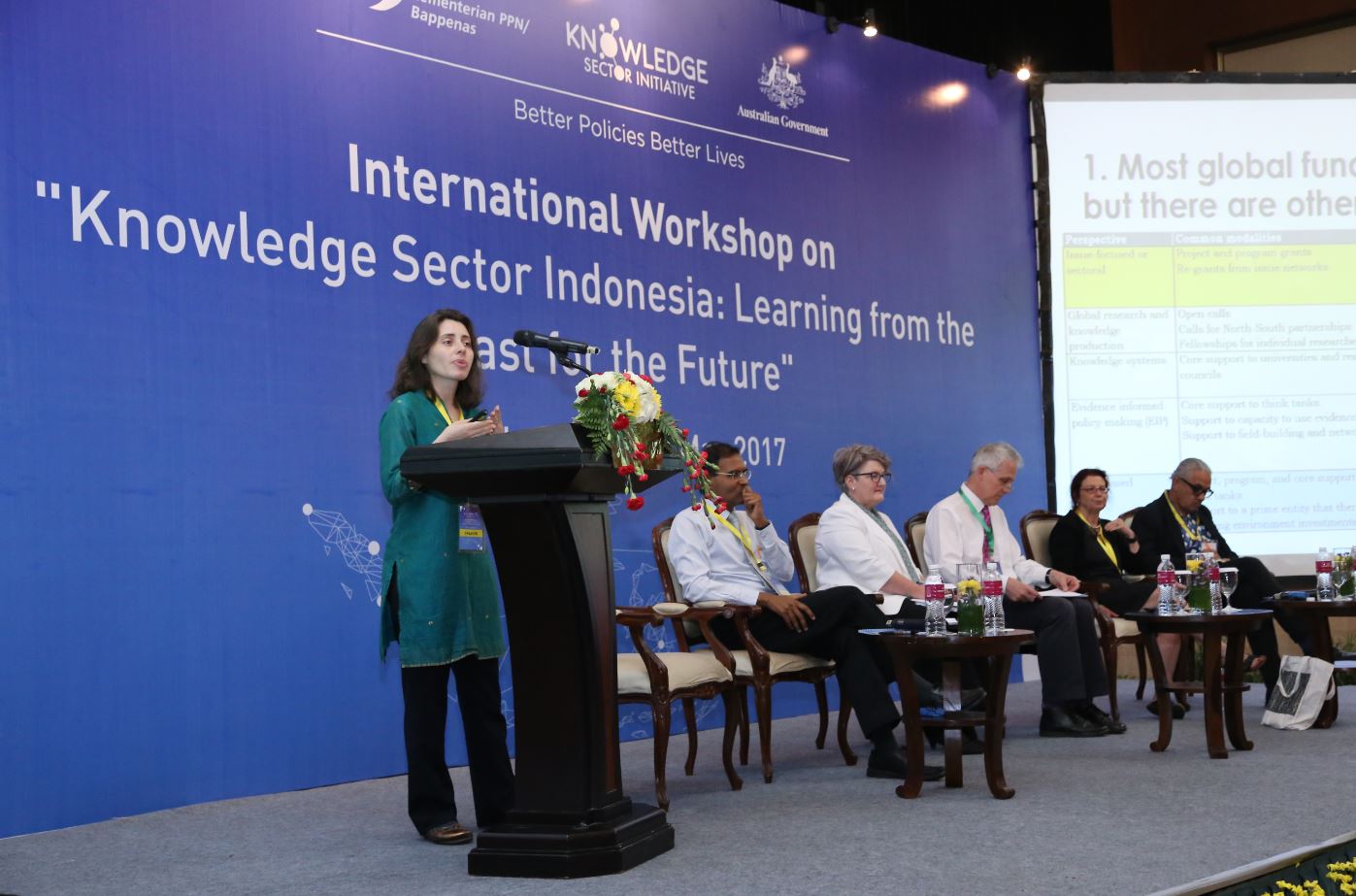 International workshop on the Knowledge Sector in Indonesia: Learning from the past for the future
