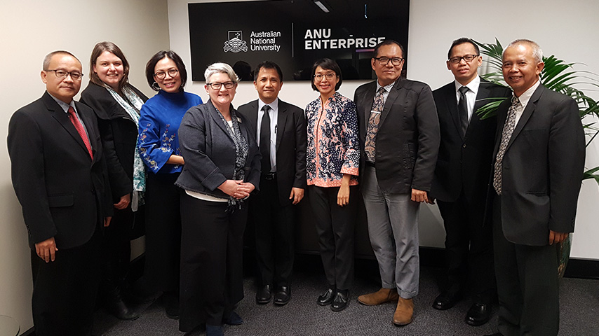 Opportunities for research collaboration between Indonesia and Australia: GoI visit to Canberra