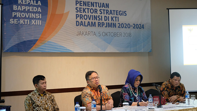 Forum Kepala Bappeda Provinsi Se-Kawasan Timur Indonesia (KTI) XIII