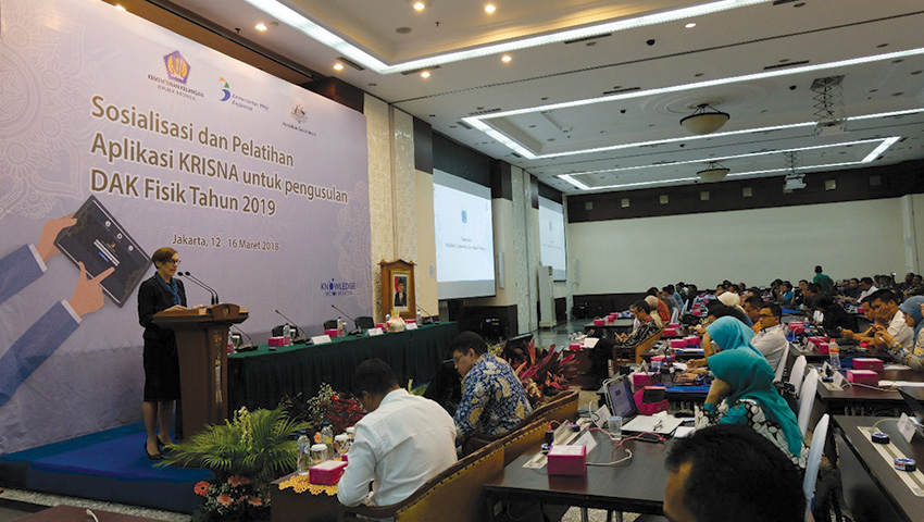 KRISNA-DAK Helps Local Government With Submission Of Special Allocation Funds (DAK) Proposals