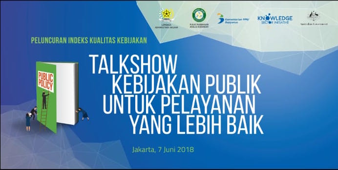 Launching of Indeks Kualitas Kebijakan