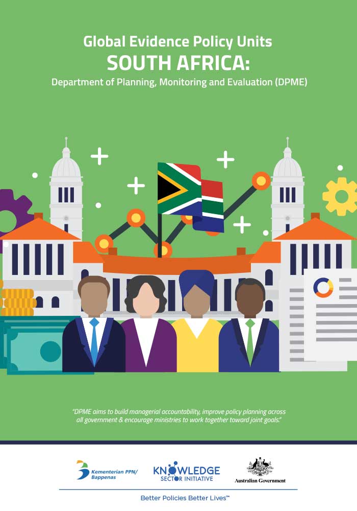 Evidence Policy Unit in South Africa: the Department for Planning, Monitoring and Evaluation (DPME) 