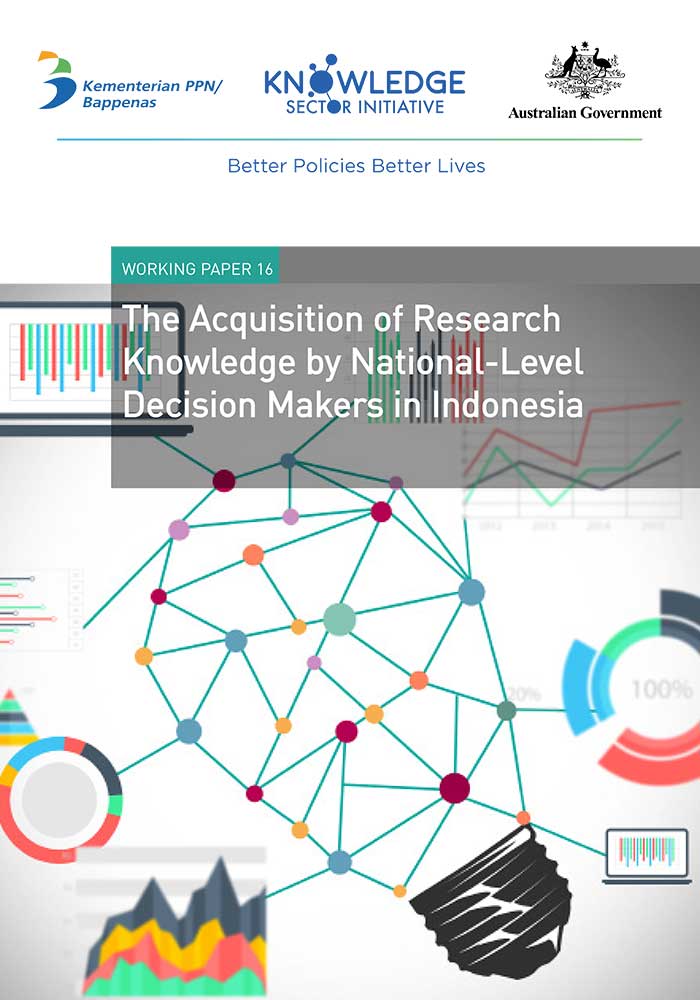 Working Paper -</br>The Acquisition of Research Knowledge by National-Level Decision Makers in Indonesia