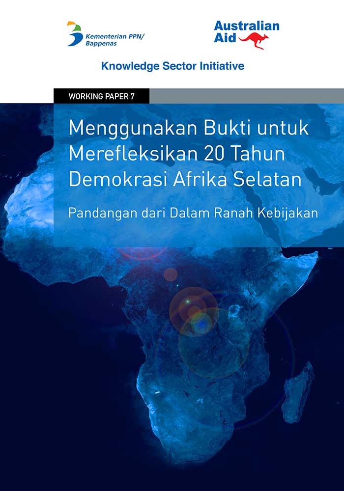 Working Paper -</br>Menggunakan Bukti untuk Merefleksikan 20 Tahun Demokrasi Afrika Selatan