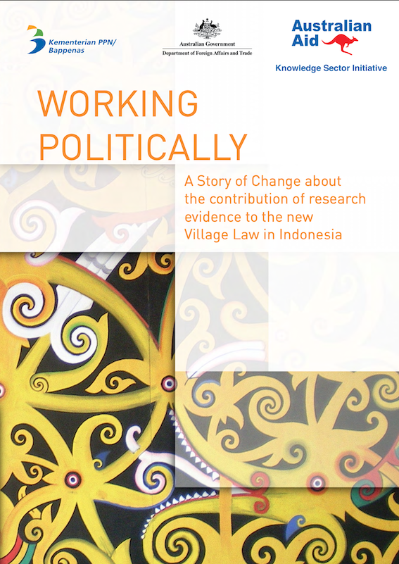 Working Politically: Contribution of Research Evidence to the New Village Law in Indonesia
