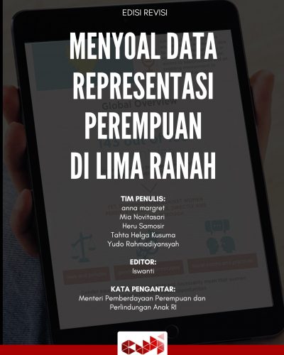 Buku - Menyoal Data Representasi Perempuan di Lima Ranah (Edisi Revisi)
