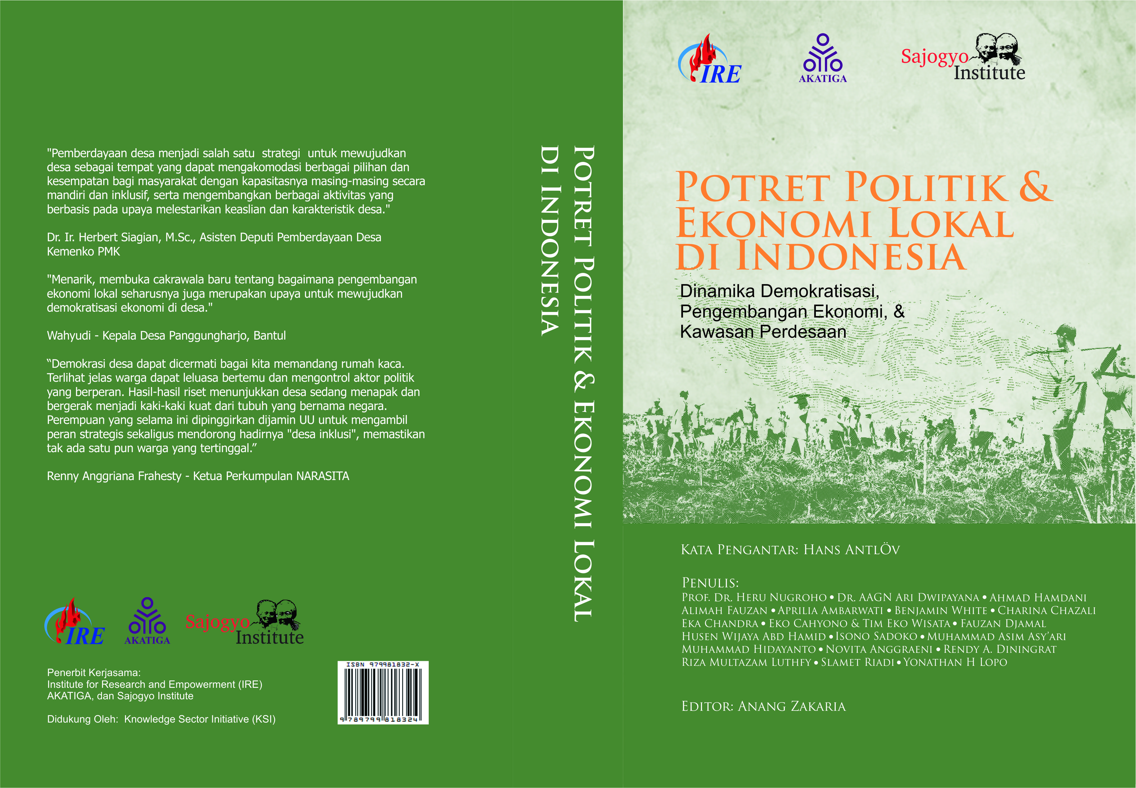 Buku Potret Politik dan Ekonomi Lokal di Indonesia