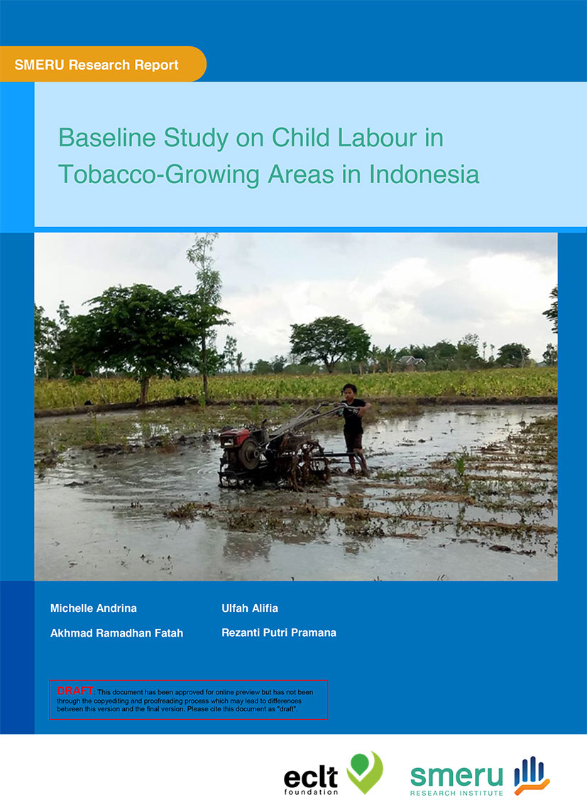 Studi Baseline mengenai Pekerja Anak di Wilayah Perkebunan Tembakau di Indonesia